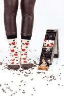 Κάλτσες unisex σε κουτί 5 τεμ. coffee Soma Socks