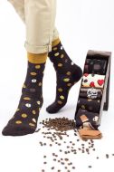 Κάλτσες unisex σε κουτί 5 τεμ. coffee Soma Socks