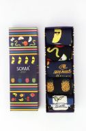 Κάλτσες unisex σε κουτί 5 τεμ. organic food Soma Socks