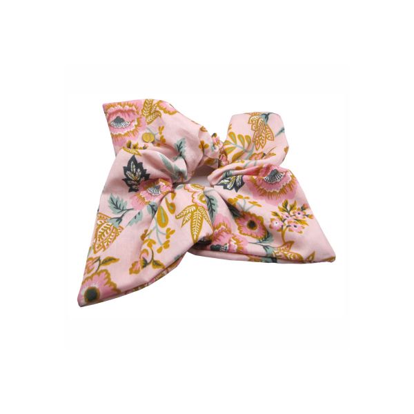 Scrunchie XL ροζ floral Funny Tail