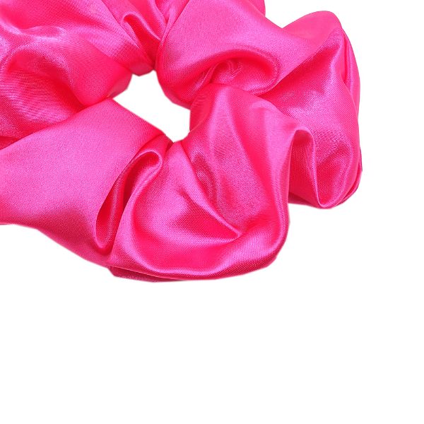 Scrunchie XL  σατέν φούξια Funny Tail